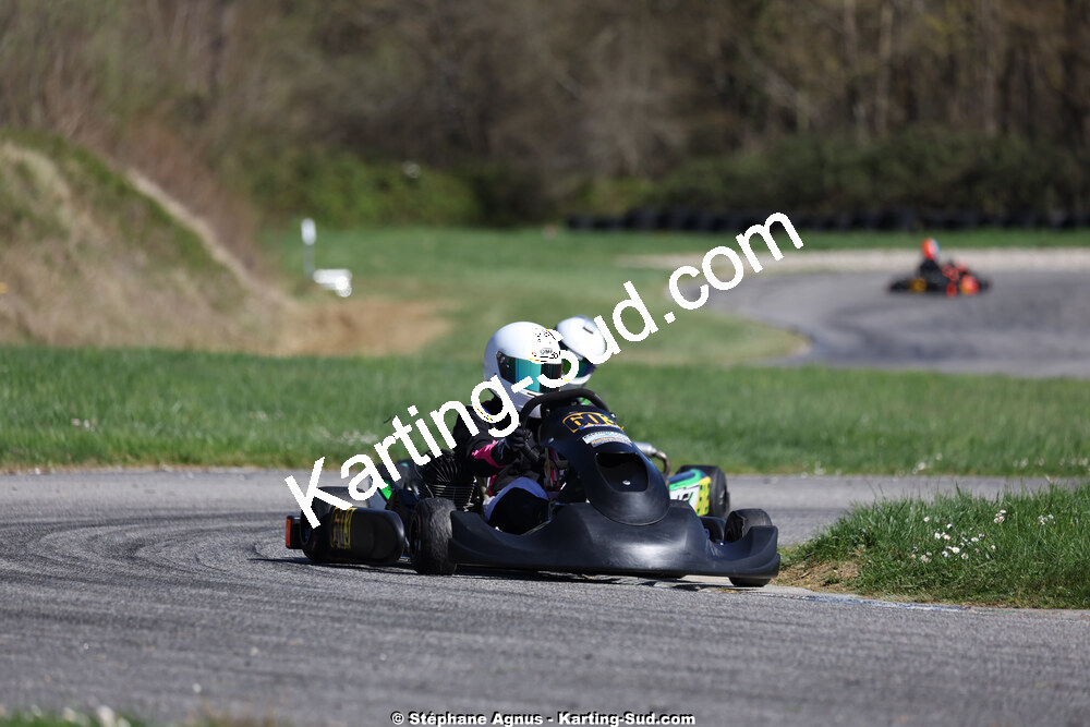 29 & 30/03/2025 : 2ème manche du Championnat du Sud au circuit d’Aigues-Vives (photos Stéphane Agnus) 2025 — karting