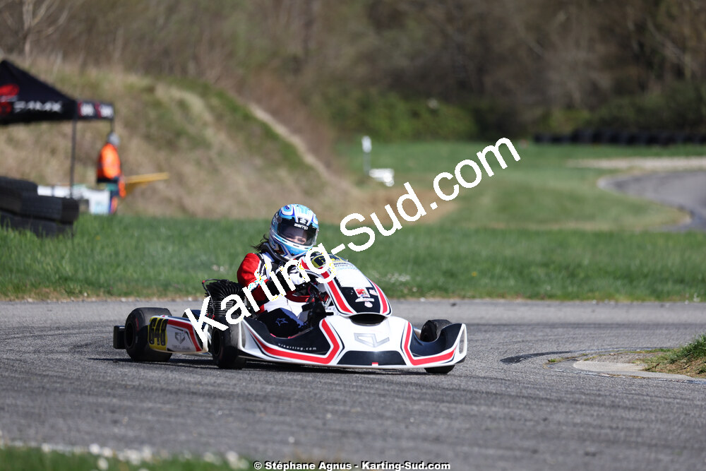 29 & 30/03/2025 : 2ème manche du Championnat du Sud au circuit d’Aigues-Vives (photos Stéphane Agnus) 2025 — karting