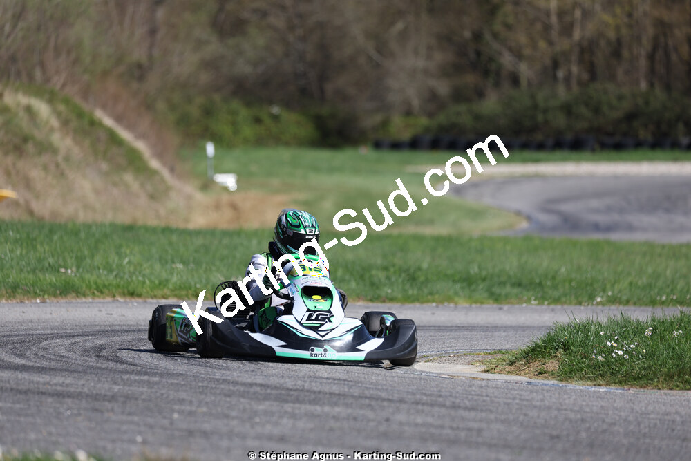 29 & 30/03/2025 : 2ème manche du Championnat du Sud au circuit d’Aigues-Vives (photos Stéphane Agnus) 2025 — karting