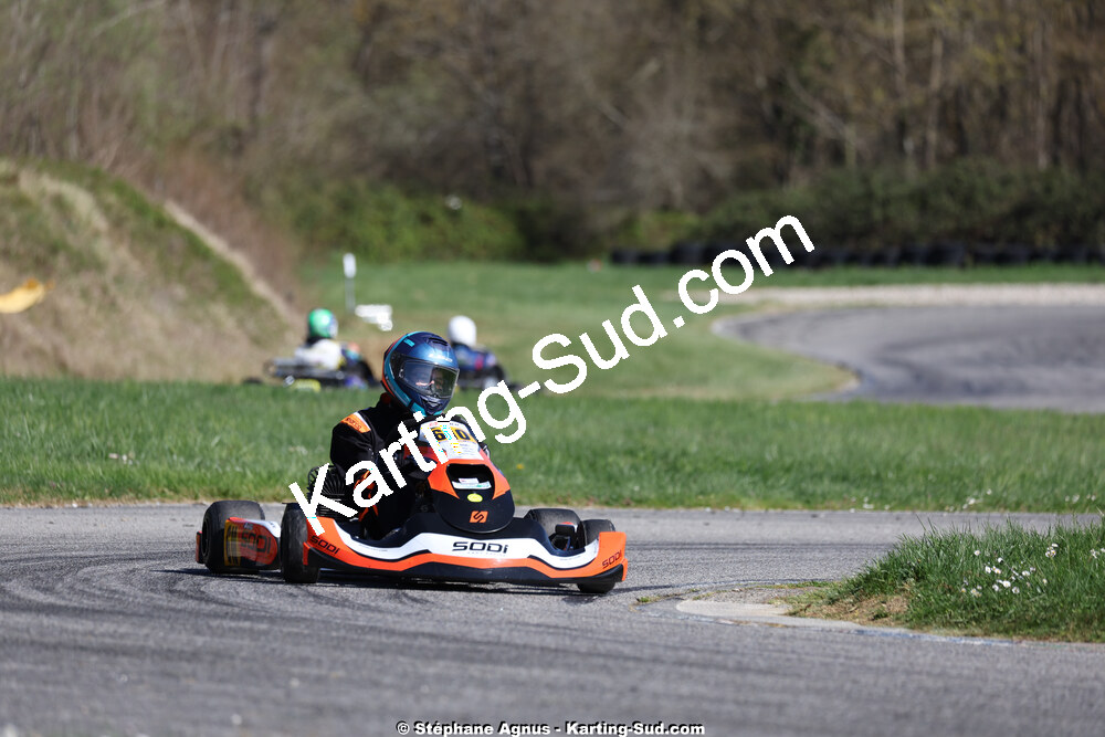 29 & 30/03/2025 : 2ème manche du Championnat du Sud au circuit d’Aigues-Vives (photos Stéphane Agnus) 2025 — karting