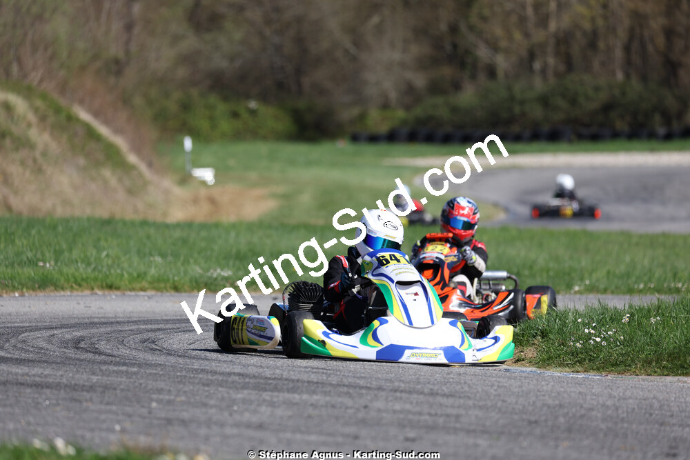 29 & 30/03/2025 : 2ème manche du Championnat du Sud au circuit d’Aigues-Vives (photos Stéphane Agnus) 2025 — karting