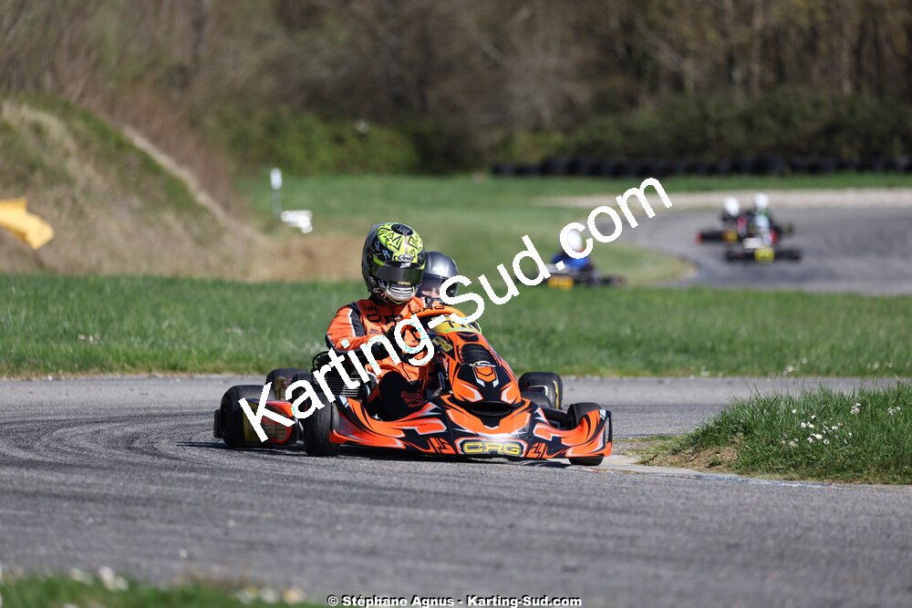 29 & 30/03/2025 : 2ème manche du Championnat du Sud au circuit d’Aigues-Vives (photos Stéphane Agnus) 2025 — karting