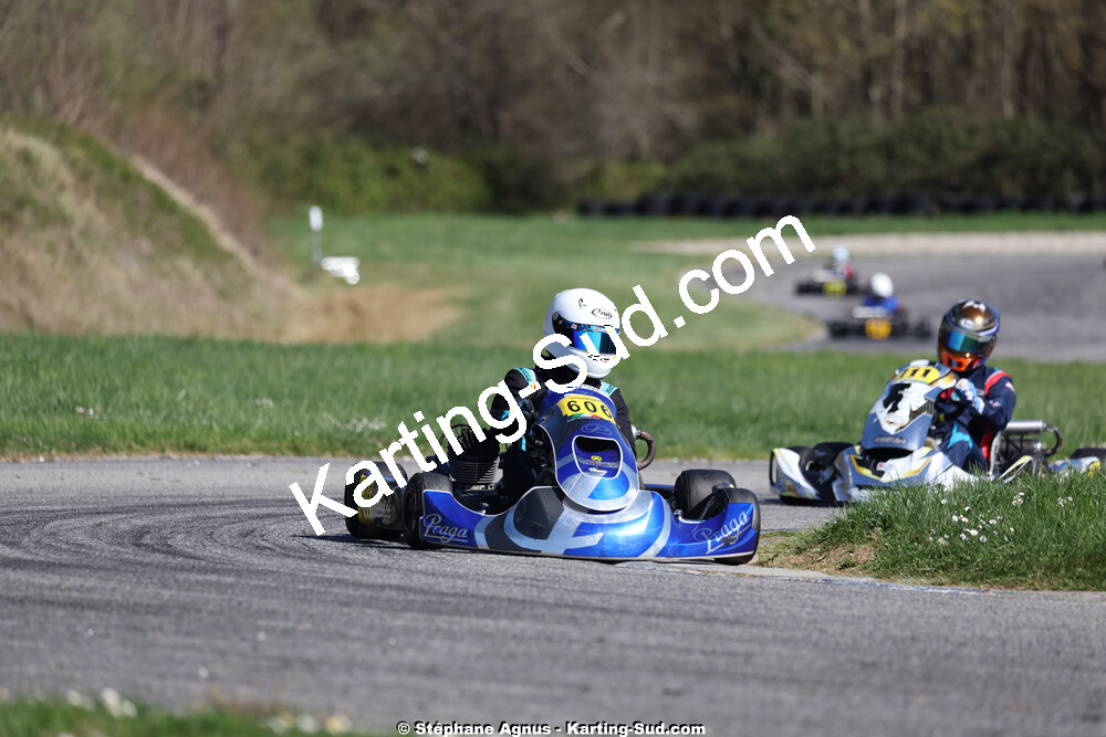 29 & 30/03/2025 : 2ème manche du Championnat du Sud au circuit d’Aigues-Vives (photos Stéphane Agnus) 2025 — karting