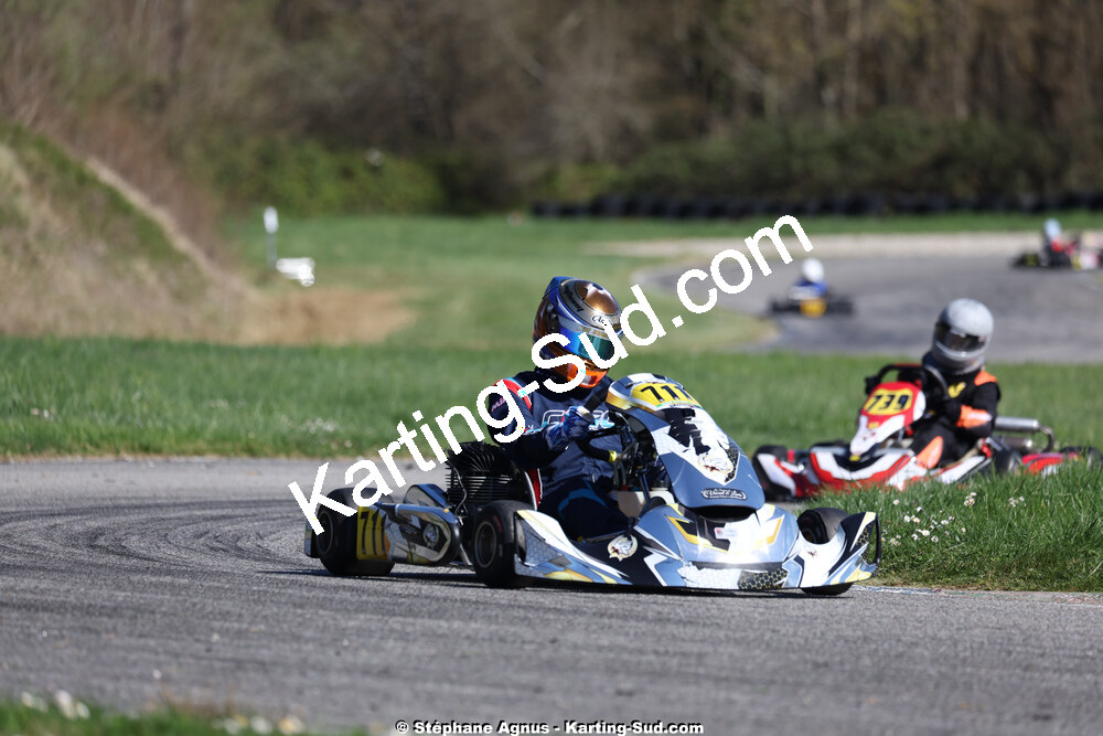 29 & 30/03/2025 : 2ème manche du Championnat du Sud au circuit d’Aigues-Vives (photos Stéphane Agnus) 2025 — karting