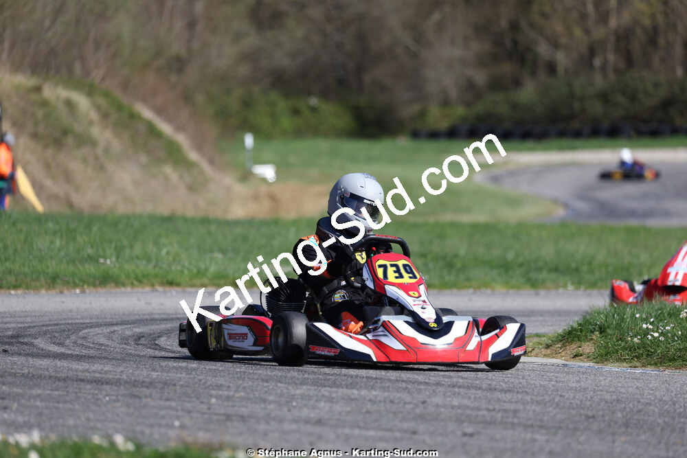 29 & 30/03/2025 : 2ème manche du Championnat du Sud au circuit d’Aigues-Vives (photos Stéphane Agnus) 2025 — karting