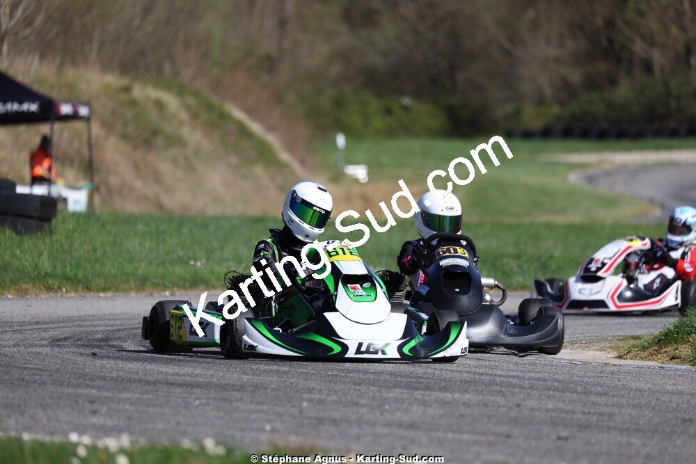 29 & 30/03/2025 : 2ème manche du Championnat du Sud au circuit d’Aigues-Vives (photos Stéphane Agnus) 2025 — karting
