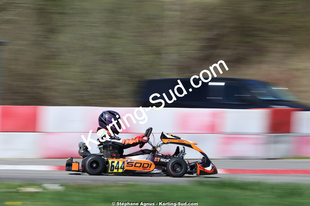 29 & 30/03/2025 : 2ème manche du Championnat du Sud au circuit d’Aigues-Vives (photos Stéphane Agnus) 2025 — karting