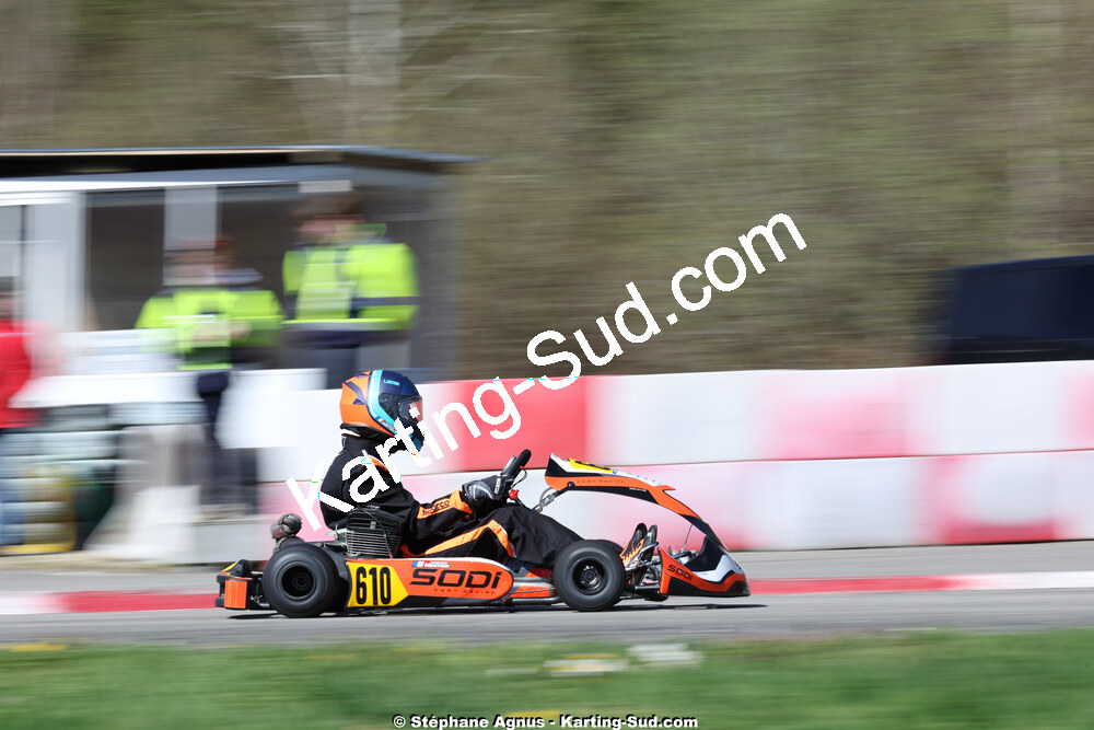 29 & 30/03/2025 : 2ème manche du Championnat du Sud au circuit d’Aigues-Vives (photos Stéphane Agnus) 2025 — karting