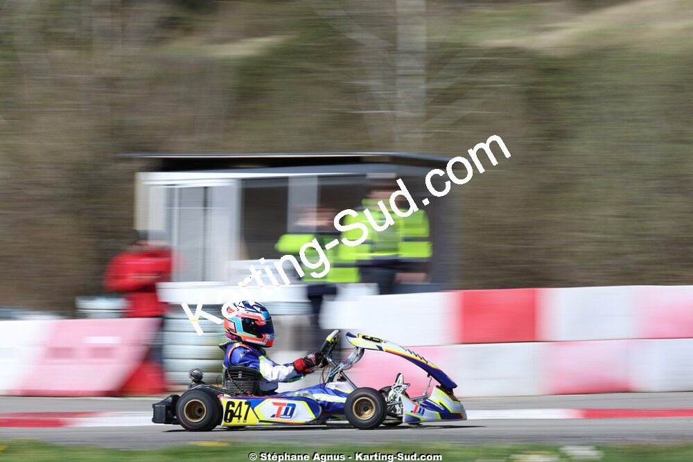 29 & 30/03/2025 : 2ème manche du Championnat du Sud au circuit d’Aigues-Vives (photos Stéphane Agnus) 2025 — karting