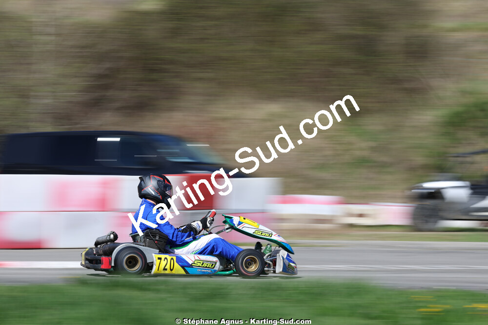 29 & 30/03/2025 : 2ème manche du Championnat du Sud au circuit d’Aigues-Vives (photos Stéphane Agnus) 2025 — karting