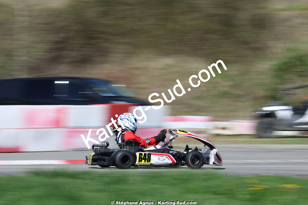 29 & 30/03/2025 : 2ème manche du Championnat du Sud au circuit d’Aigues-Vives (photos Stéphane Agnus) 2025 — karting