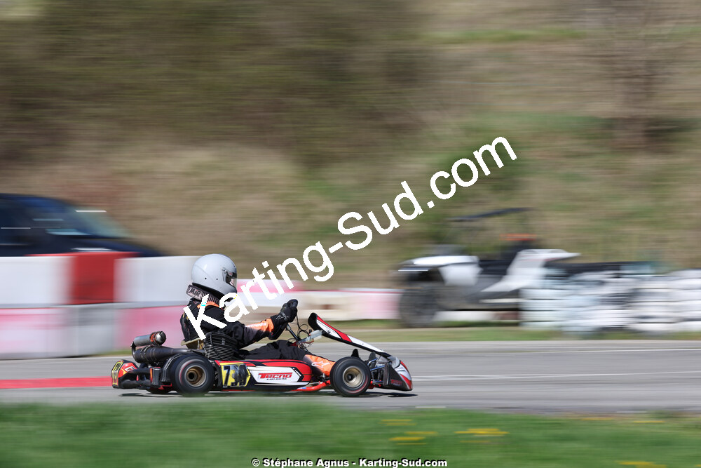 29 & 30/03/2025 : 2ème manche du Championnat du Sud au circuit d’Aigues-Vives (photos Stéphane Agnus) 2025 — karting
