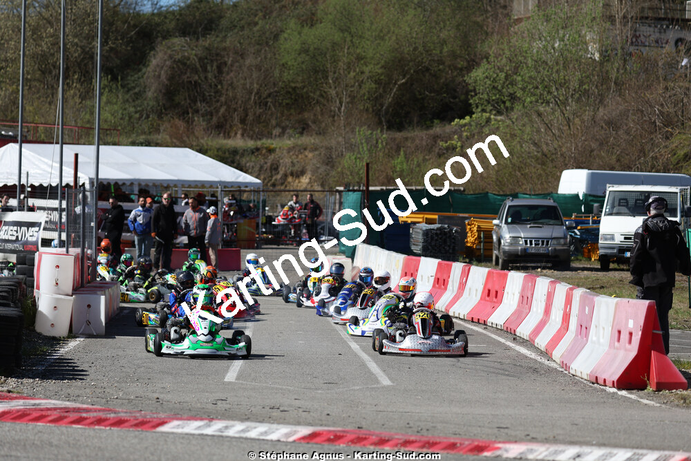 29 & 30/03/2025 : 2ème manche du Championnat du Sud au circuit d’Aigues-Vives (photos Stéphane Agnus) 2025 — karting