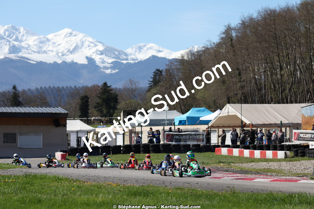 29 & 30/03/2025 : 2ème manche du Championnat du Sud au circuit d’Aigues-Vives (photos Stéphane Agnus) 2025 — karting