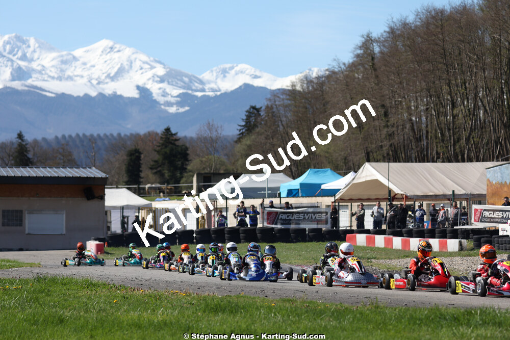 29 & 30/03/2025 : 2ème manche du Championnat du Sud au circuit d’Aigues-Vives (photos Stéphane Agnus) 2025 — karting