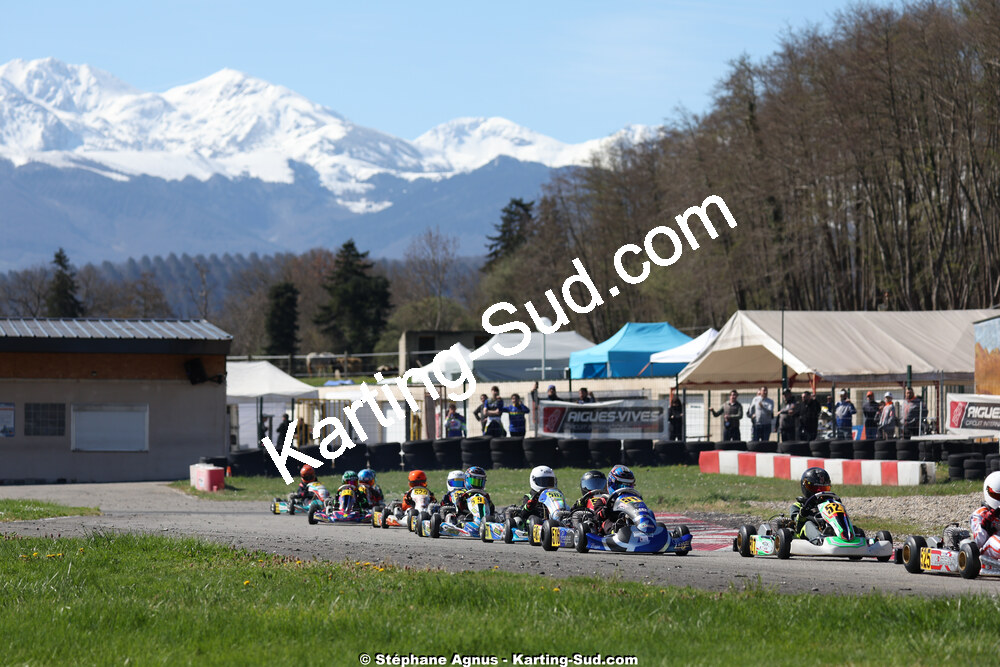 29 & 30/03/2025 : 2ème manche du Championnat du Sud au circuit d’Aigues-Vives (photos Stéphane Agnus) 2025 — karting