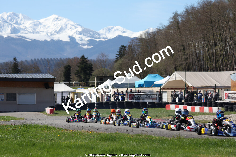 29 & 30/03/2025 : 2ème manche du Championnat du Sud au circuit d’Aigues-Vives (photos Stéphane Agnus) 2025 — karting
