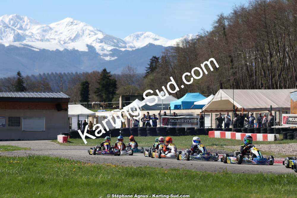 29 & 30/03/2025 : 2ème manche du Championnat du Sud au circuit d’Aigues-Vives (photos Stéphane Agnus) 2025 — karting