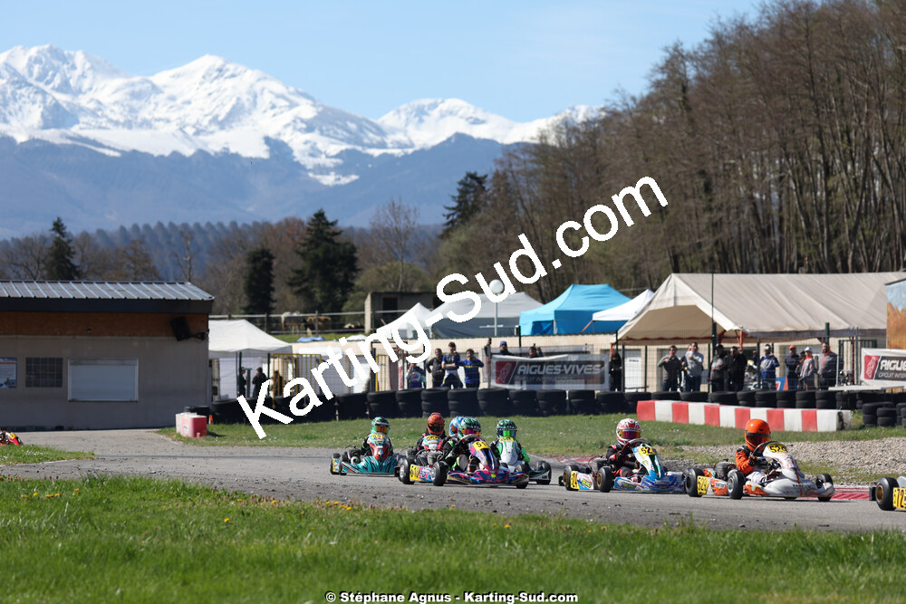 29 & 30/03/2025 : 2ème manche du Championnat du Sud au circuit d’Aigues-Vives (photos Stéphane Agnus) 2025 — karting