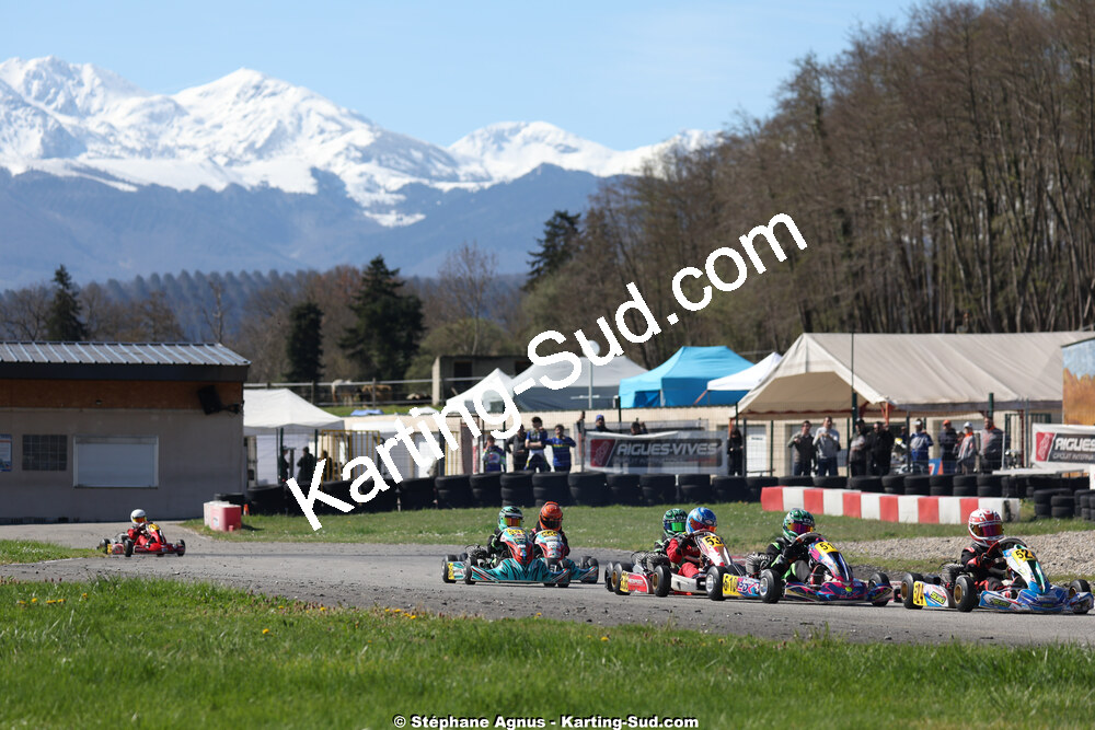 29 & 30/03/2025 : 2ème manche du Championnat du Sud au circuit d’Aigues-Vives (photos Stéphane Agnus) 2025 — karting