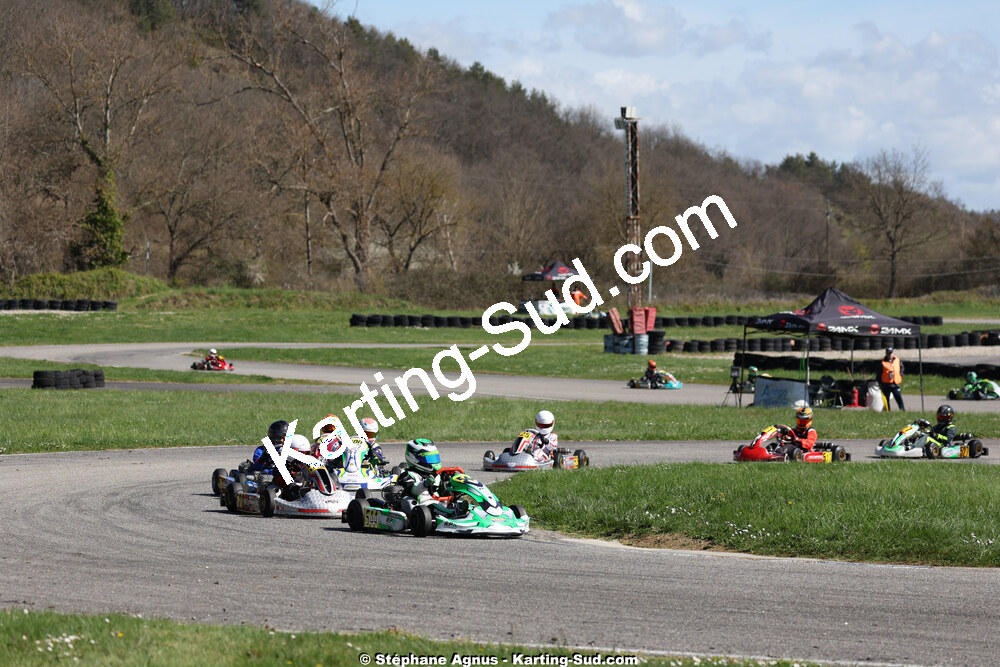 29 & 30/03/2025 : 2ème manche du Championnat du Sud au circuit d’Aigues-Vives (photos Stéphane Agnus) 2025 — karting
