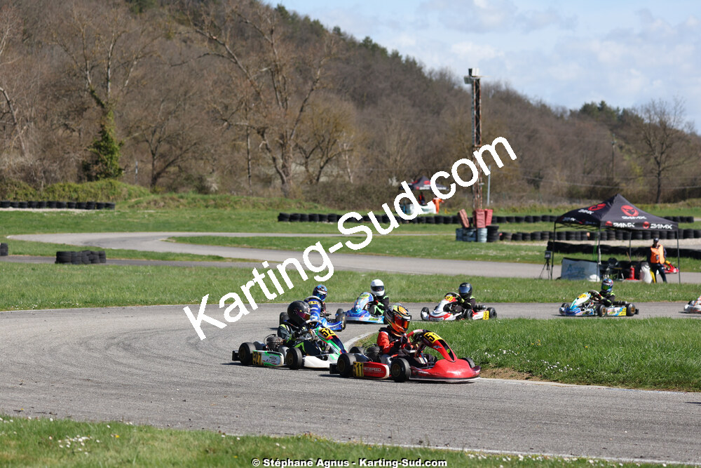 29 & 30/03/2025 : 2ème manche du Championnat du Sud au circuit d’Aigues-Vives (photos Stéphane Agnus) 2025 — karting