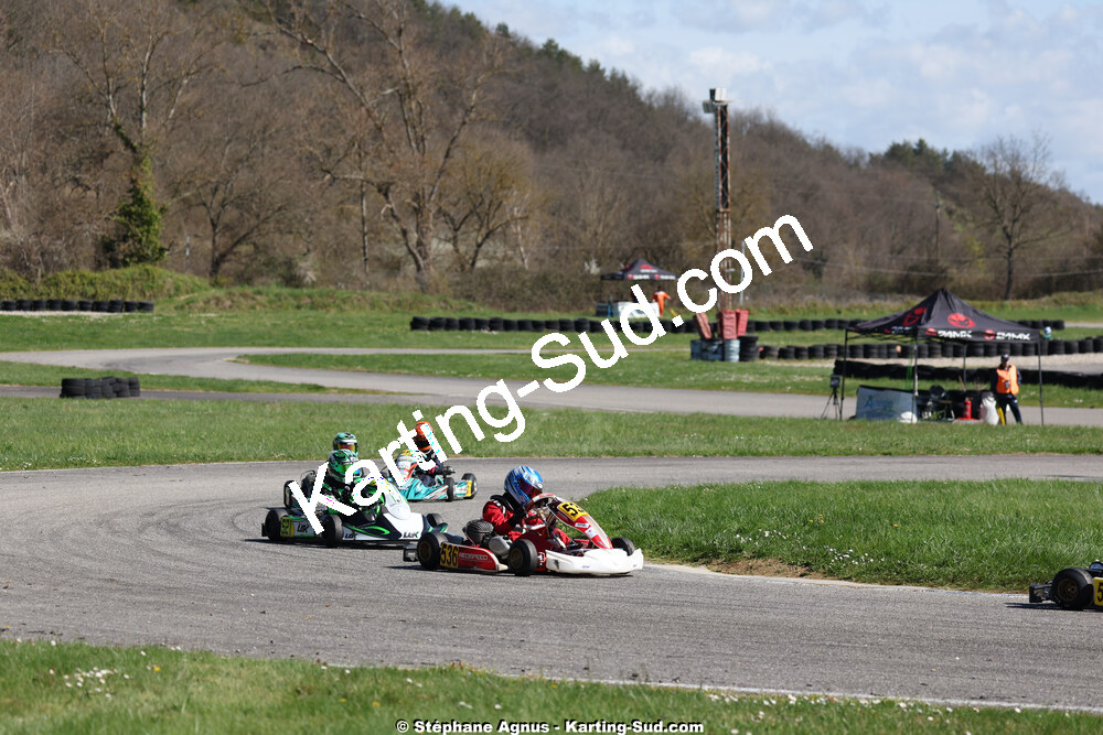 29 & 30/03/2025 : 2ème manche du Championnat du Sud au circuit d’Aigues-Vives (photos Stéphane Agnus) 2025 — karting