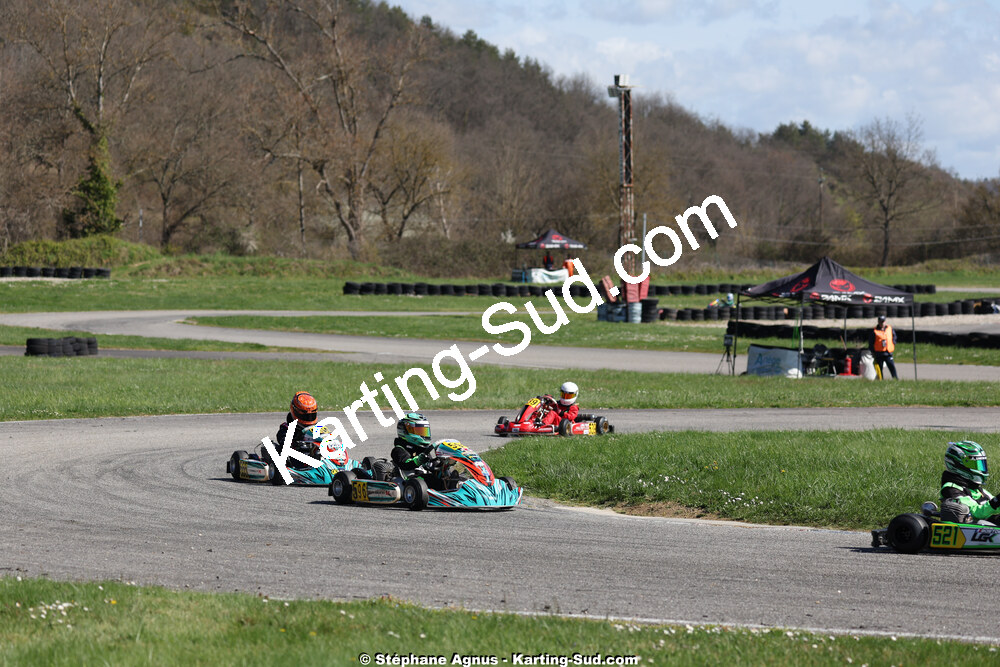 29 & 30/03/2025 : 2ème manche du Championnat du Sud au circuit d’Aigues-Vives (photos Stéphane Agnus) 2025 — karting