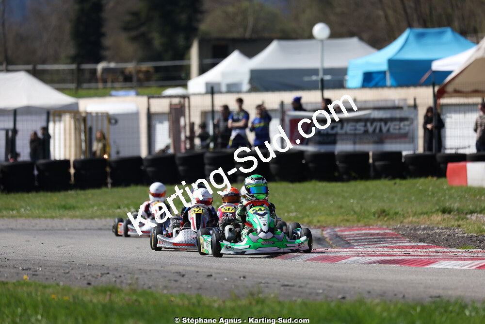29 & 30/03/2025 : 2ème manche du Championnat du Sud au circuit d’Aigues-Vives (photos Stéphane Agnus) 2025 — karting
