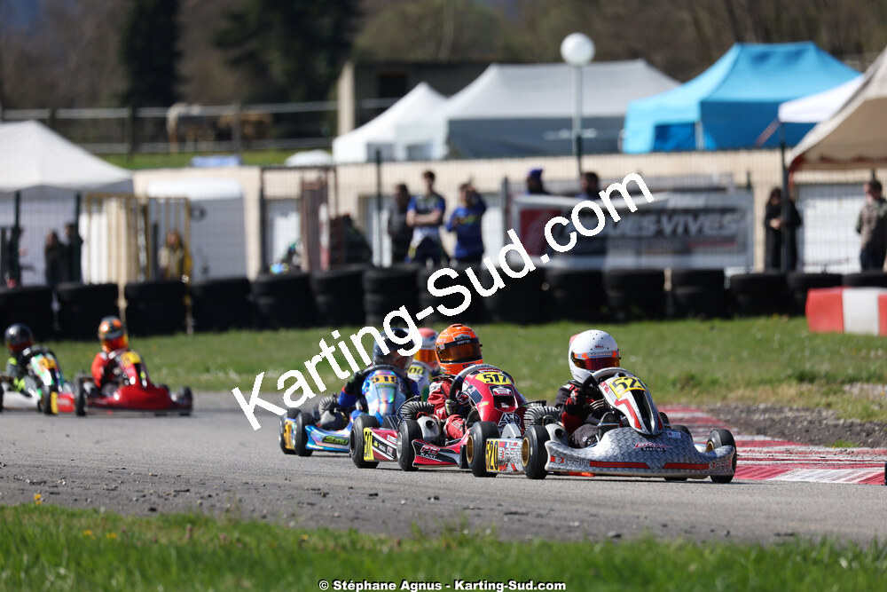 29 & 30/03/2025 : 2ème manche du Championnat du Sud au circuit d’Aigues-Vives (photos Stéphane Agnus) 2025 — karting