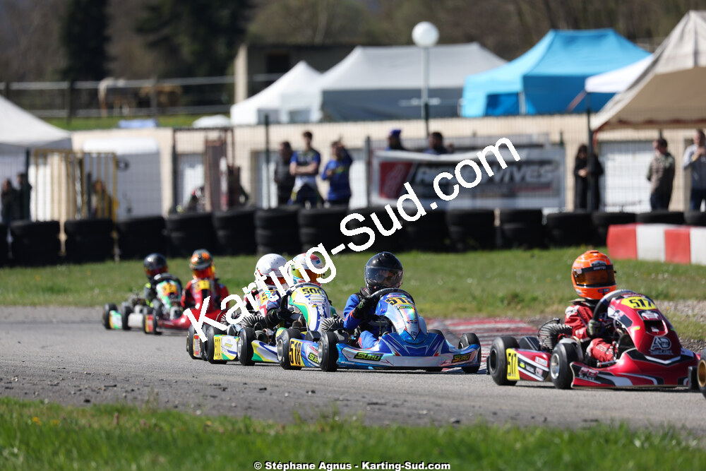 29 & 30/03/2025 : 2ème manche du Championnat du Sud au circuit d’Aigues-Vives (photos Stéphane Agnus) 2025 — karting