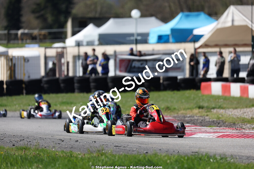 29 & 30/03/2025 : 2ème manche du Championnat du Sud au circuit d’Aigues-Vives (photos Stéphane Agnus) 2025 — karting