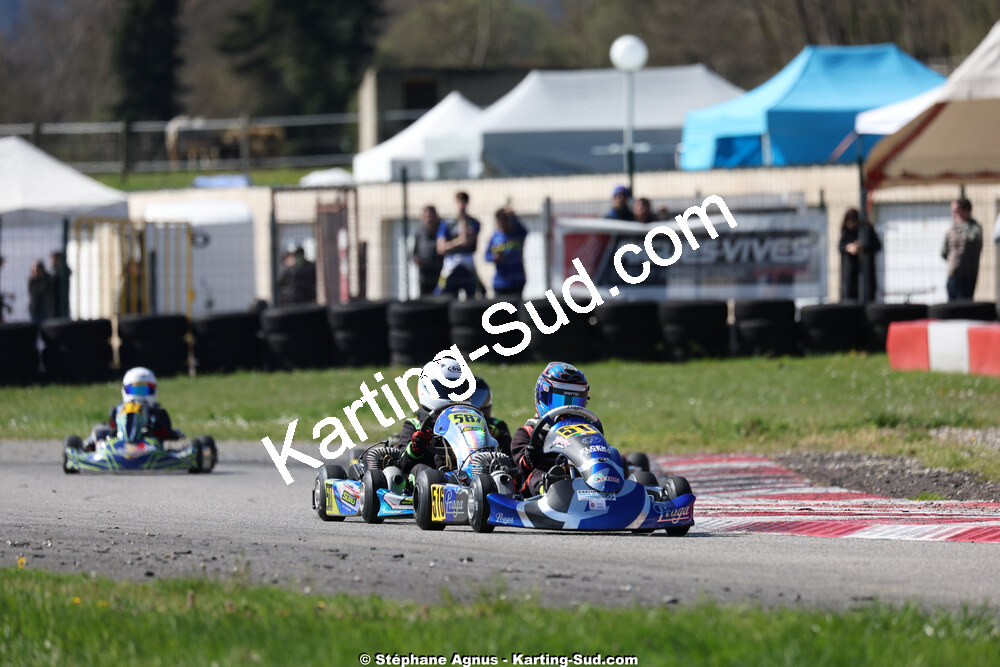 29 & 30/03/2025 : 2ème manche du Championnat du Sud au circuit d’Aigues-Vives (photos Stéphane Agnus) 2025 — karting