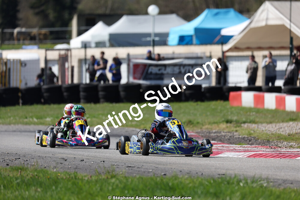 29 & 30/03/2025 : 2ème manche du Championnat du Sud au circuit d’Aigues-Vives (photos Stéphane Agnus) 2025 — karting