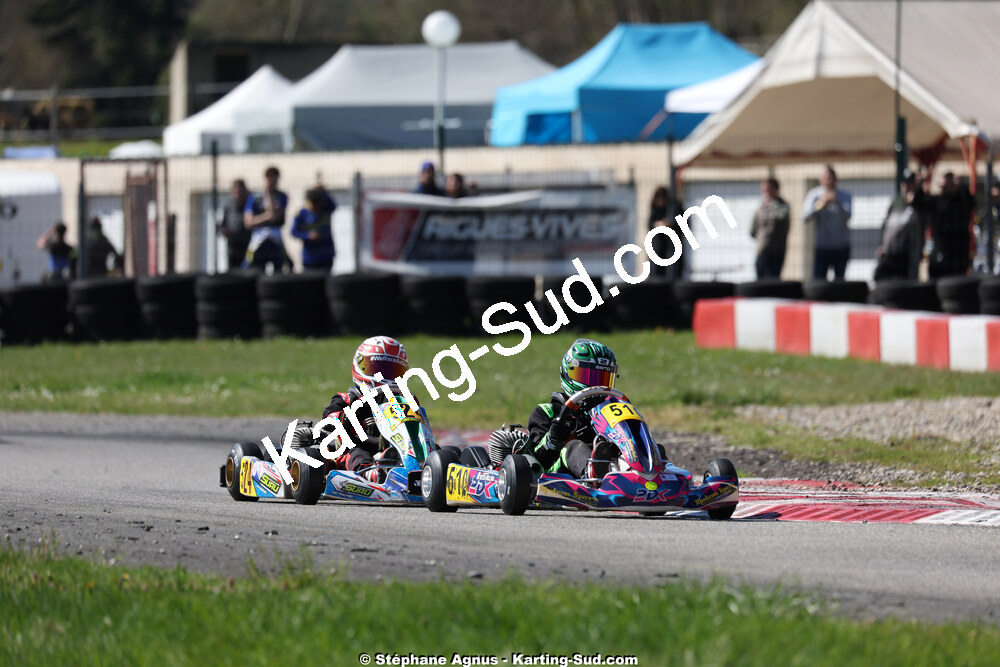 29 & 30/03/2025 : 2ème manche du Championnat du Sud au circuit d’Aigues-Vives (photos Stéphane Agnus) 2025 — karting