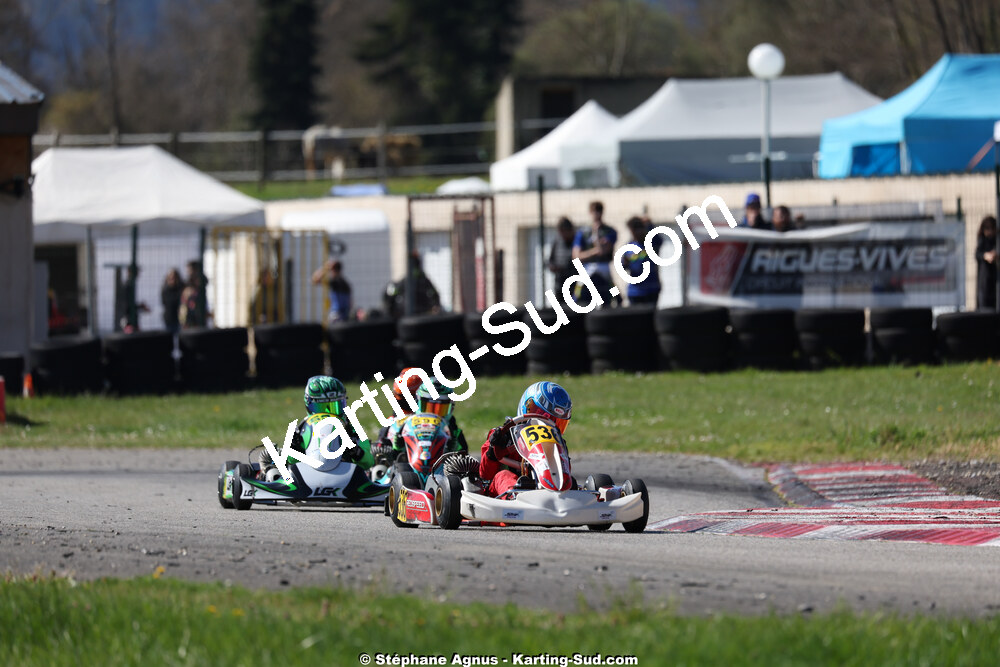 29 & 30/03/2025 : 2ème manche du Championnat du Sud au circuit d’Aigues-Vives (photos Stéphane Agnus) 2025 — karting