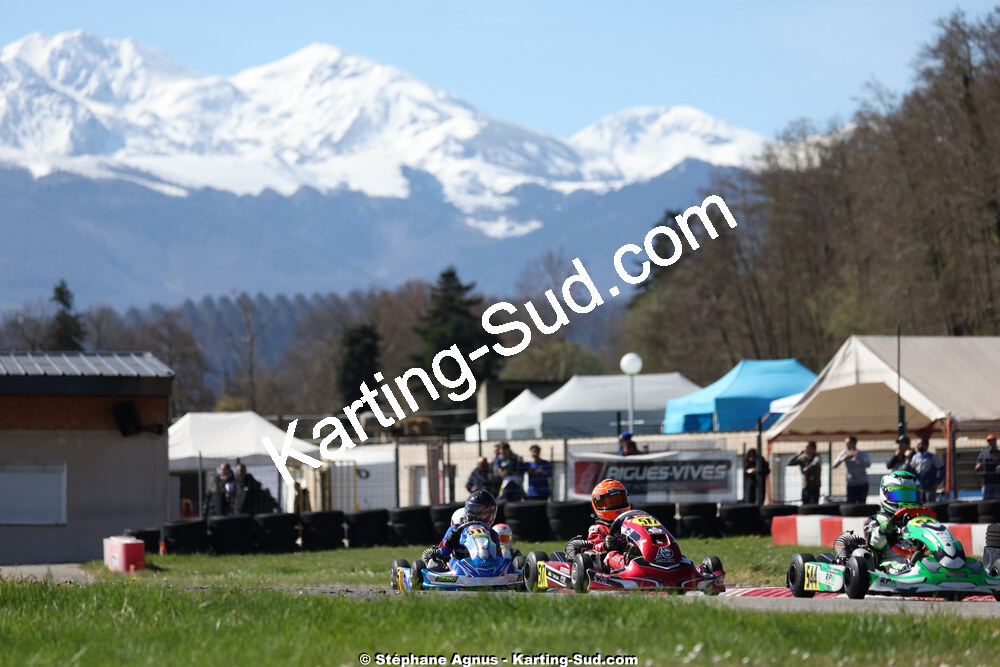 29 & 30/03/2025 : 2ème manche du Championnat du Sud au circuit d’Aigues-Vives (photos Stéphane Agnus) 2025 — karting