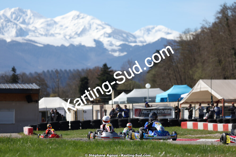 29 & 30/03/2025 : 2ème manche du Championnat du Sud au circuit d’Aigues-Vives (photos Stéphane Agnus) 2025 — karting