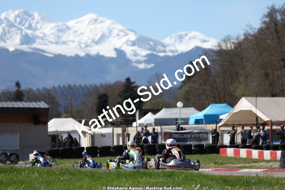29 & 30/03/2025 : 2ème manche du Championnat du Sud au circuit d’Aigues-Vives (photos Stéphane Agnus) 2025 — karting