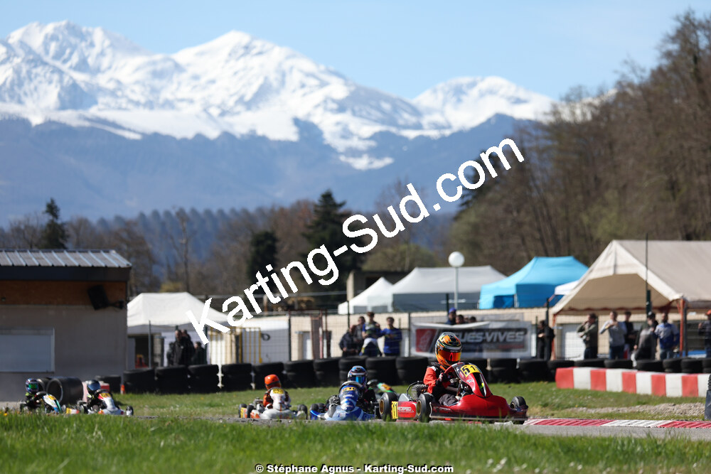 29 & 30/03/2025 : 2ème manche du Championnat du Sud au circuit d’Aigues-Vives (photos Stéphane Agnus) 2025 — karting