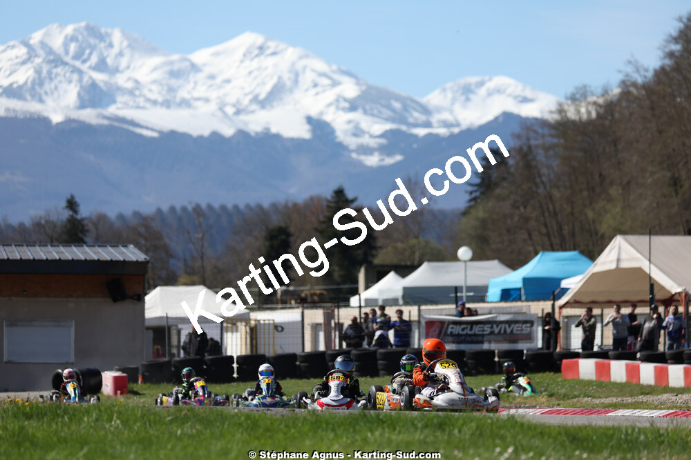 29 & 30/03/2025 : 2ème manche du Championnat du Sud au circuit d’Aigues-Vives (photos Stéphane Agnus) 2025 — karting