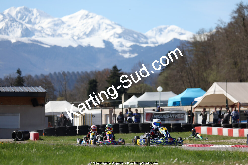 29 & 30/03/2025 : 2ème manche du Championnat du Sud au circuit d’Aigues-Vives (photos Stéphane Agnus) 2025 — karting