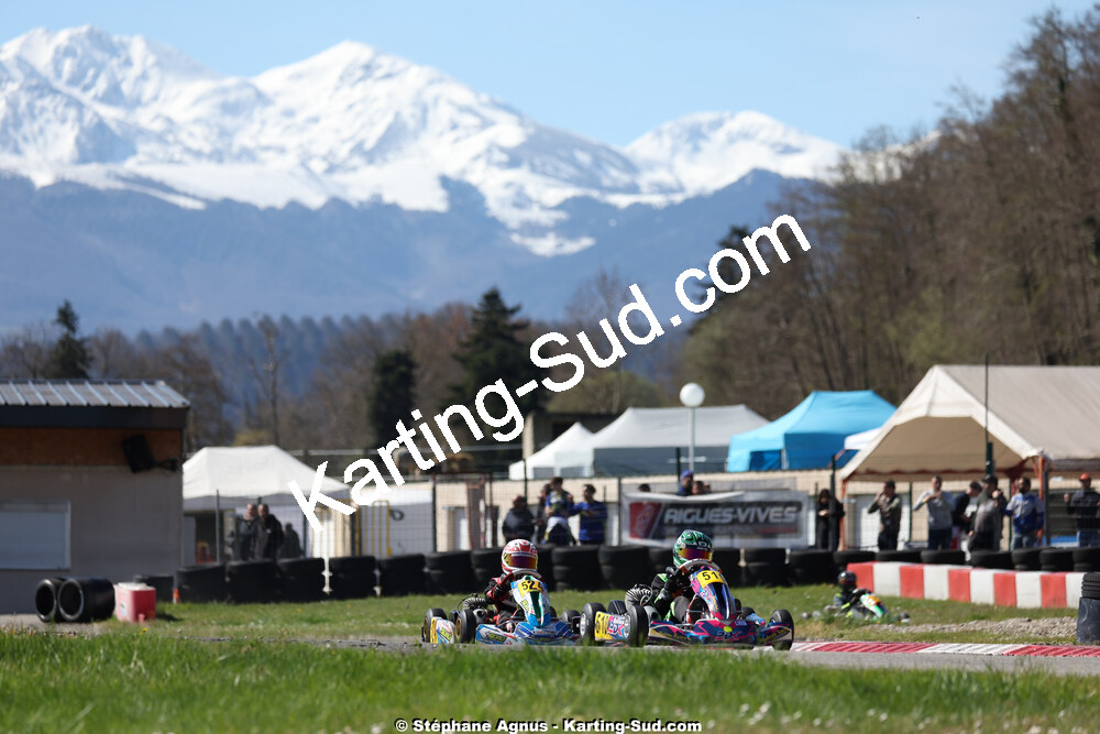 29 & 30/03/2025 : 2ème manche du Championnat du Sud au circuit d’Aigues-Vives (photos Stéphane Agnus) 2025 — karting