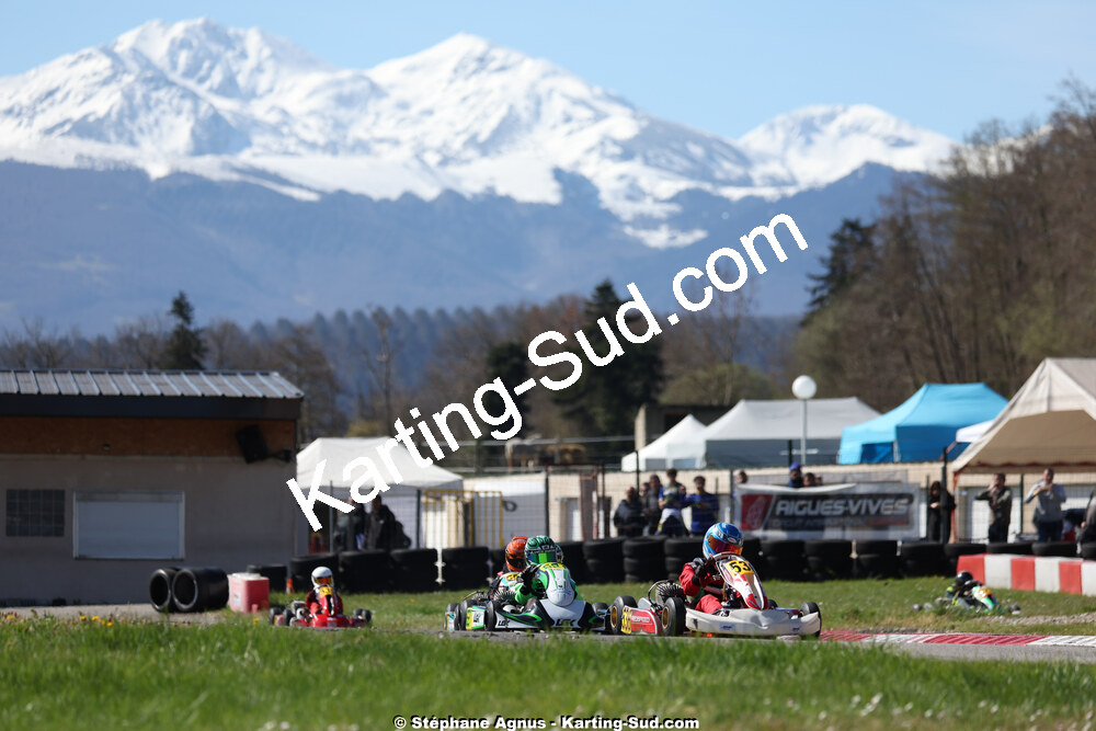 29 & 30/03/2025 : 2ème manche du Championnat du Sud au circuit d’Aigues-Vives (photos Stéphane Agnus) 2025 — karting
