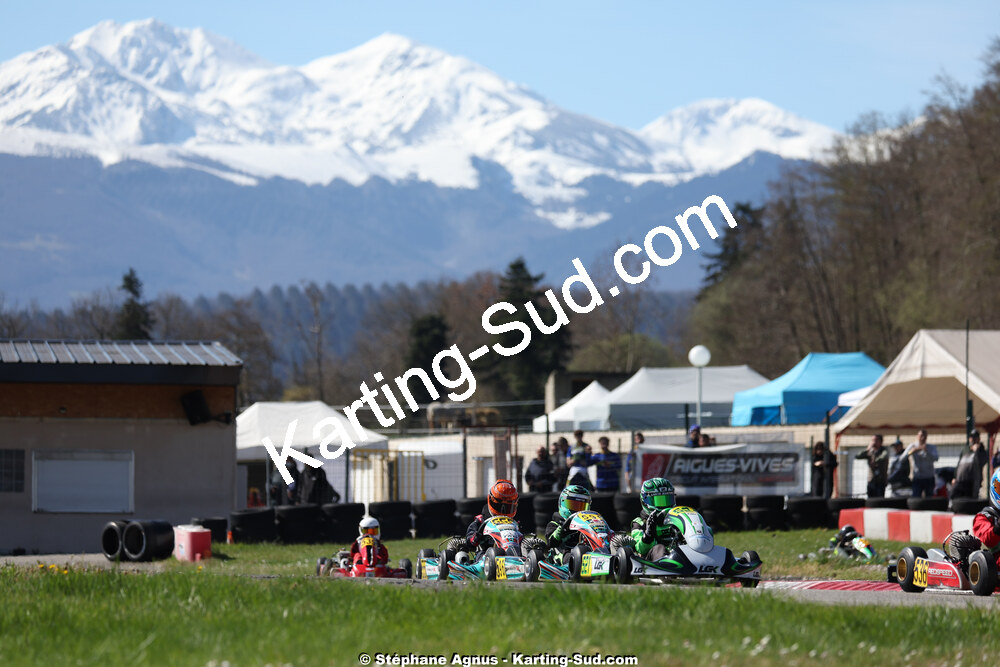 29 & 30/03/2025 : 2ème manche du Championnat du Sud au circuit d’Aigues-Vives (photos Stéphane Agnus) 2025 — karting