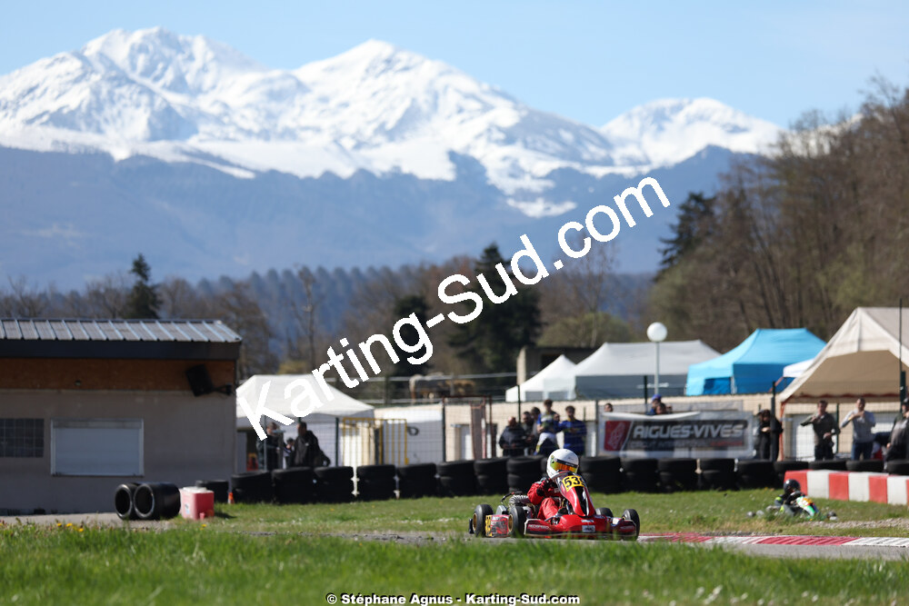 29 & 30/03/2025 : 2ème manche du Championnat du Sud au circuit d’Aigues-Vives (photos Stéphane Agnus) 2025 — karting
