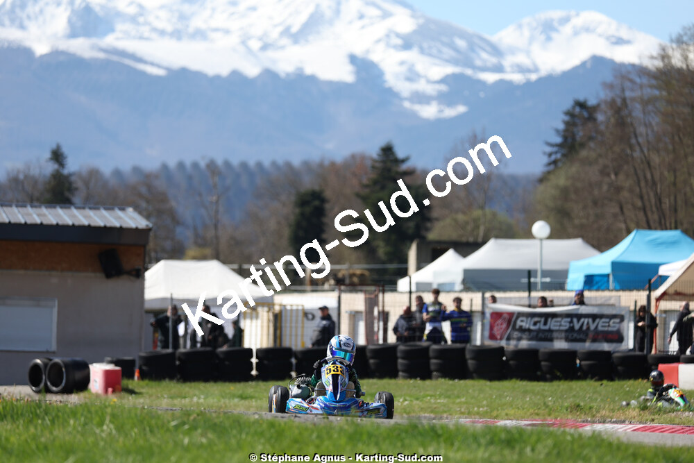29 & 30/03/2025 : 2ème manche du Championnat du Sud au circuit d’Aigues-Vives (photos Stéphane Agnus) 2025 — karting