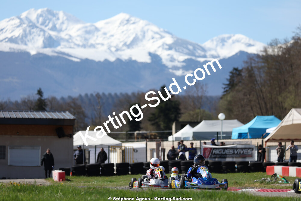 29 & 30/03/2025 : 2ème manche du Championnat du Sud au circuit d’Aigues-Vives (photos Stéphane Agnus) 2025 — karting