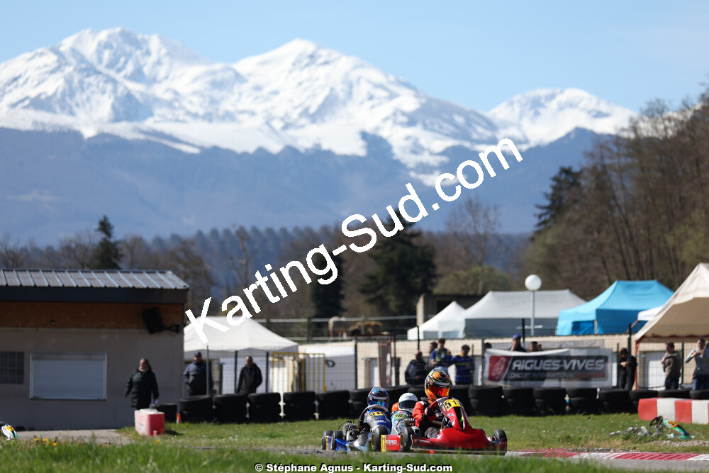 29 & 30/03/2025 : 2ème manche du Championnat du Sud au circuit d’Aigues-Vives (photos Stéphane Agnus) 2025 — karting