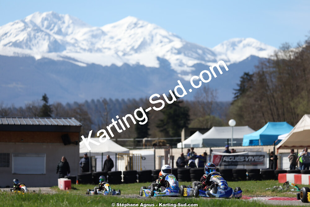29 & 30/03/2025 : 2ème manche du Championnat du Sud au circuit d’Aigues-Vives (photos Stéphane Agnus) 2025 — karting